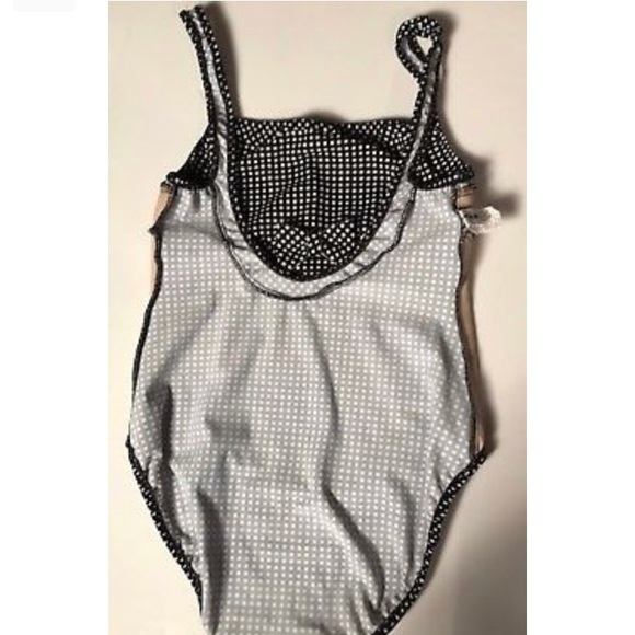 Adrienne Vittadini Swimsuit One Piece Geometric 10 - Picture 4 of 6